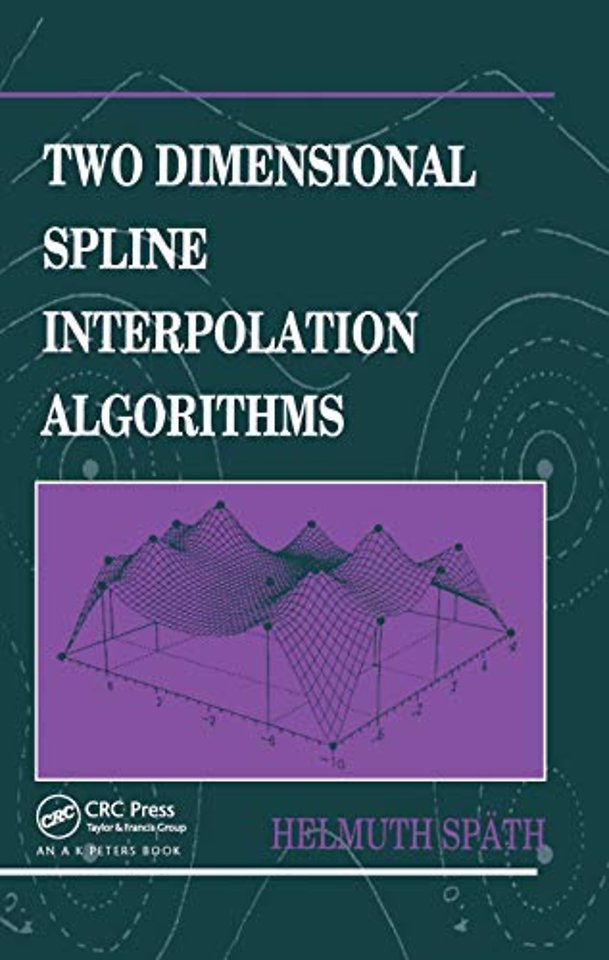 Two Dimensional Spline Interpolation Algorithms