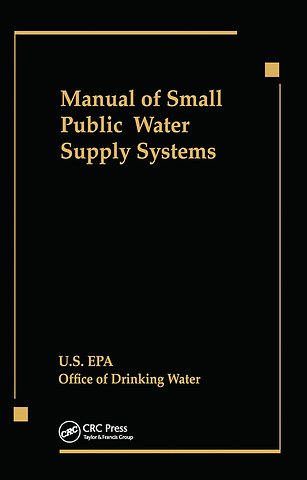 Manual of Small Public Water Supply Systems