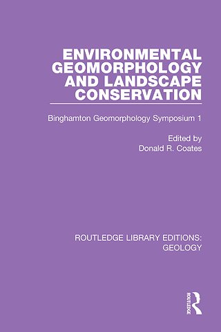 Environmental Geomorphology and Landscape Conservation