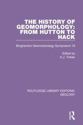 History of Geomorphology