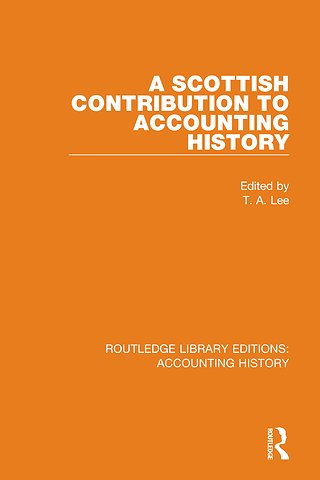 Scottish Contribution to Accounting History