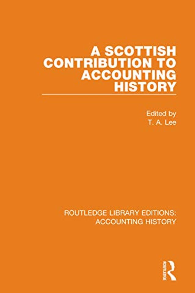 Scottish Contribution to Accounting History