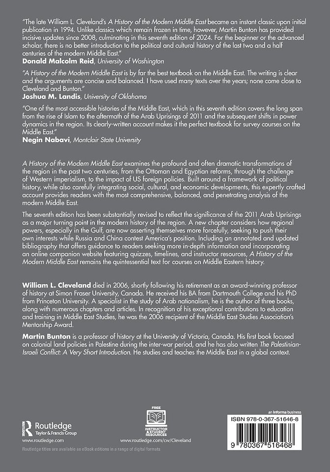 A History of the Modern Middle East