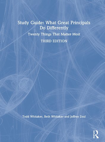 Study Guide: What Great Principals Do Differently
