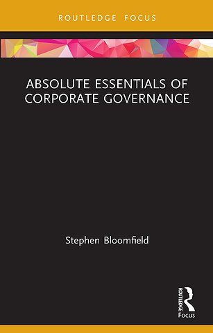 Absolute Essentials of Corporate Governance