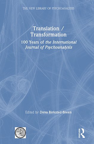 New Library of Psychoanalysis