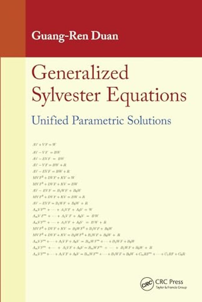 Generalized Sylvester Equations
