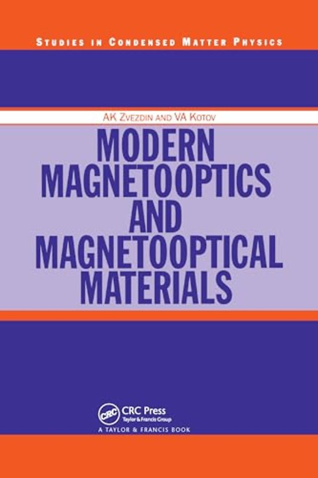 Modern Magnetooptics and Magnetooptical Materials