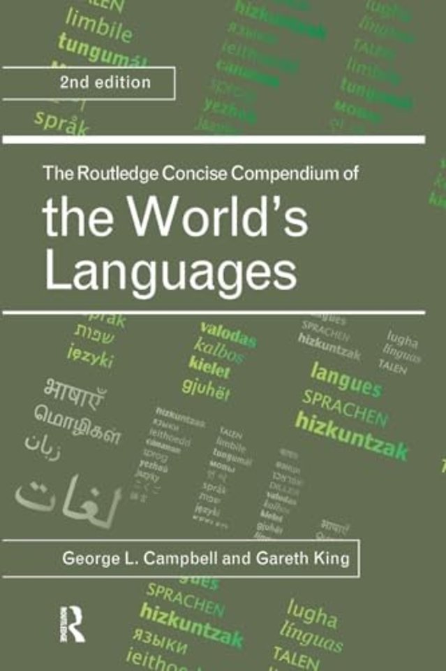 Routledge Concise Compendium of the World's Languages