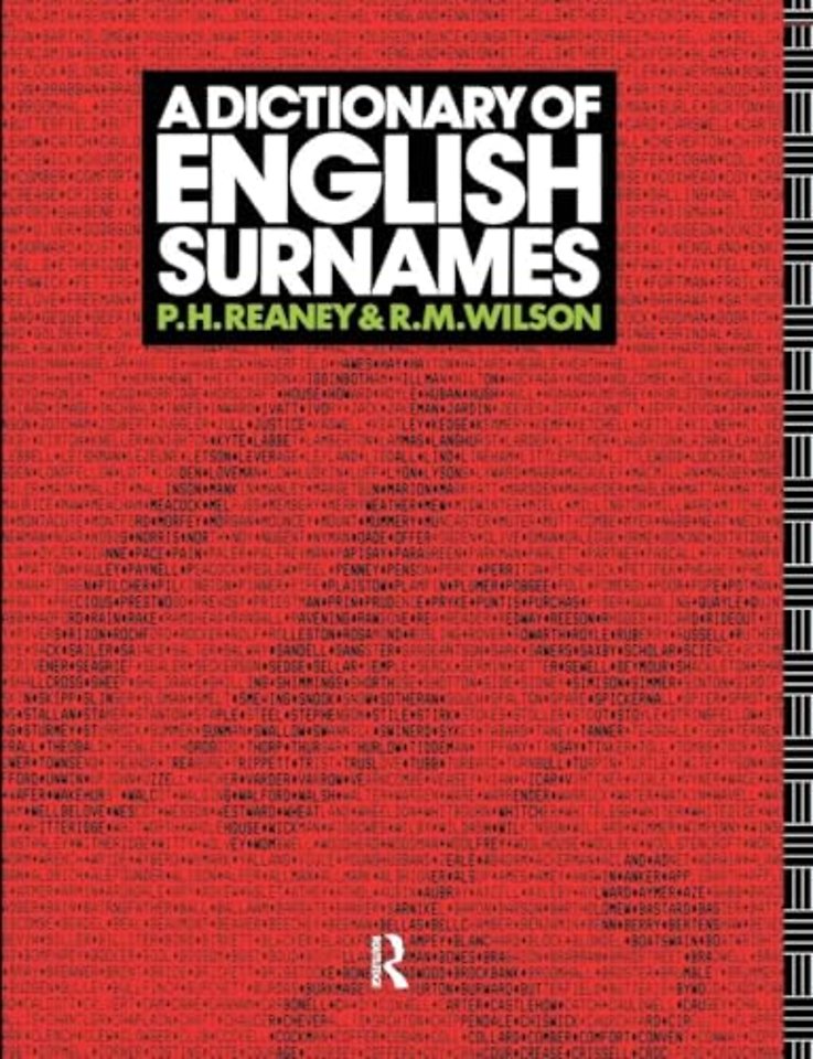 Dictionary of English Surnames