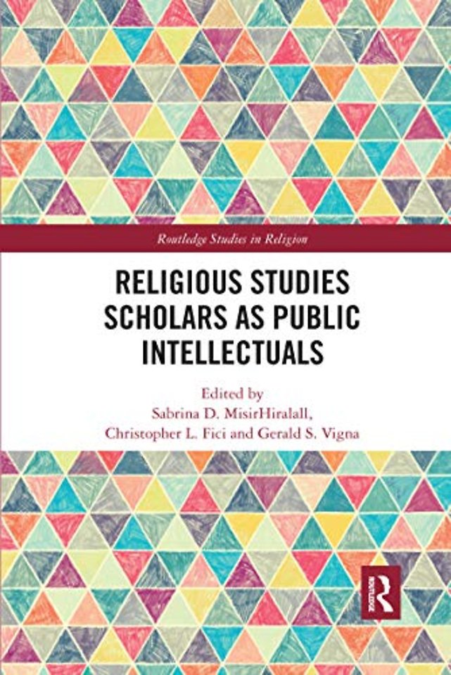 Religious Studies Scholars as Public Intellectuals