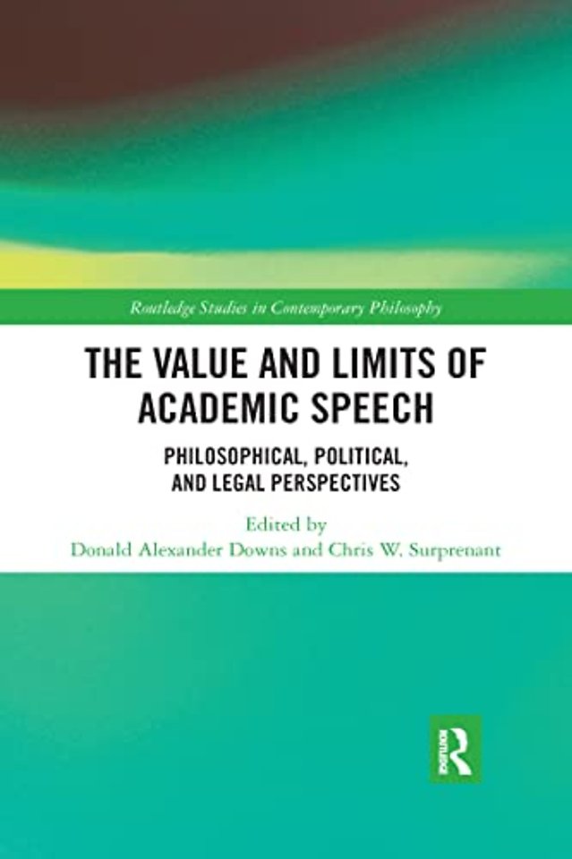 Value and Limits of Academic Speech