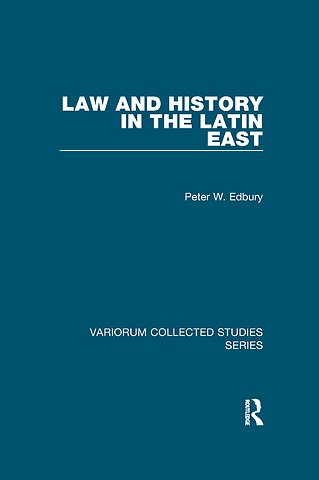 Law and History in the Latin East