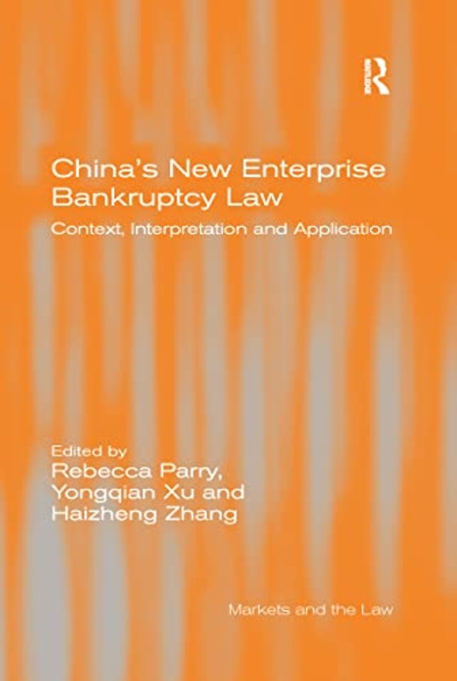 China's New Enterprise Bankruptcy Law