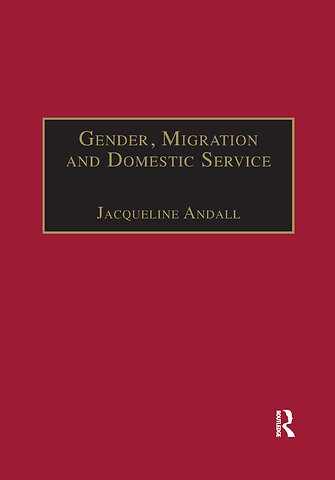 Gender, Migration and Domestic Service