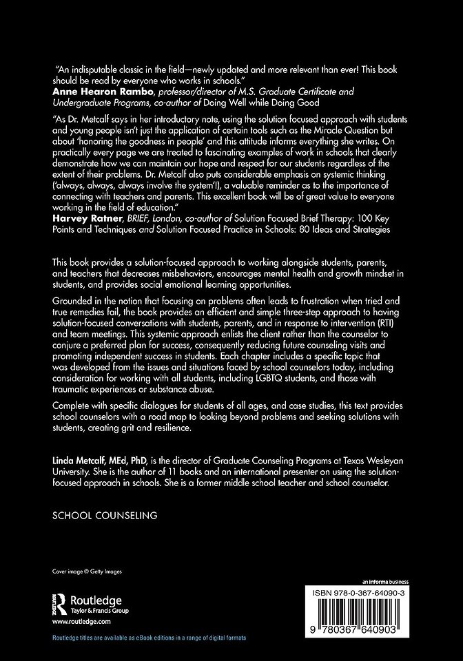 Counseling Toward Solutions