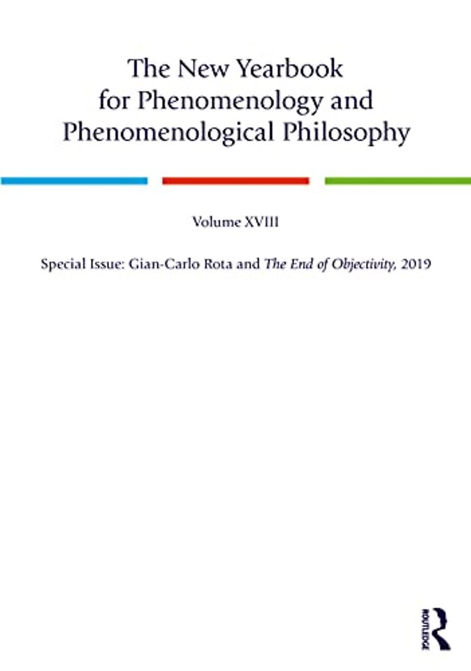 New Yearbook for Phenomenology and Phenomenological Philosophy