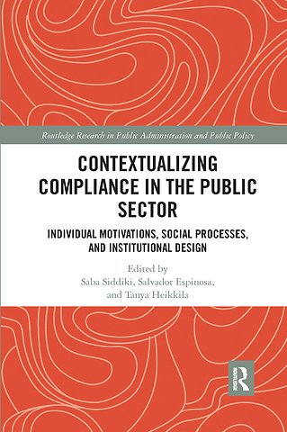 Contextualizing Compliance in the Public Sector