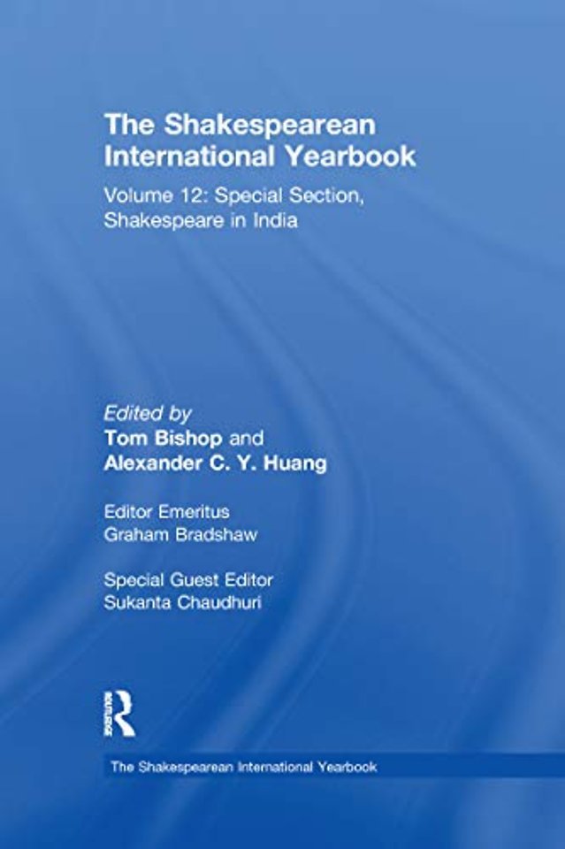 Shakespearean International Yearbook