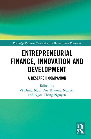 Entrepreneurial Finance, Innovation and Development