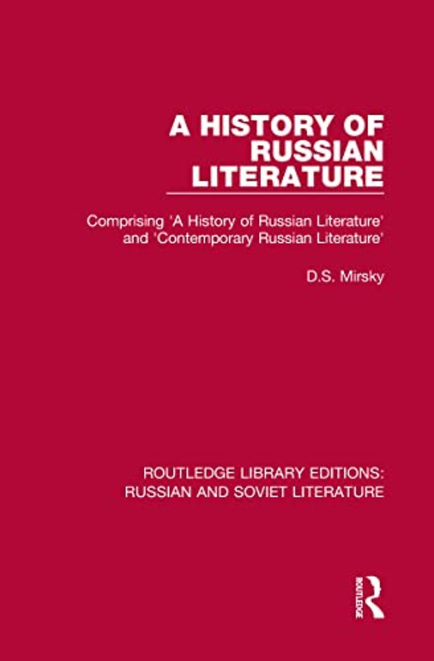 History of Russian Literature