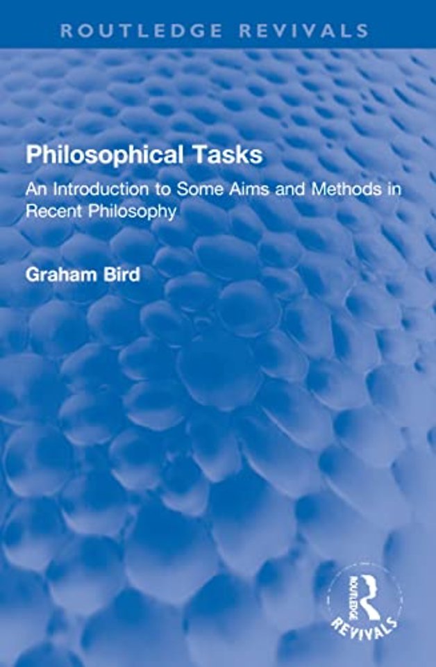 Philosophical Tasks