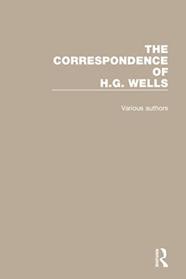 Correspondence of H.G. Wells