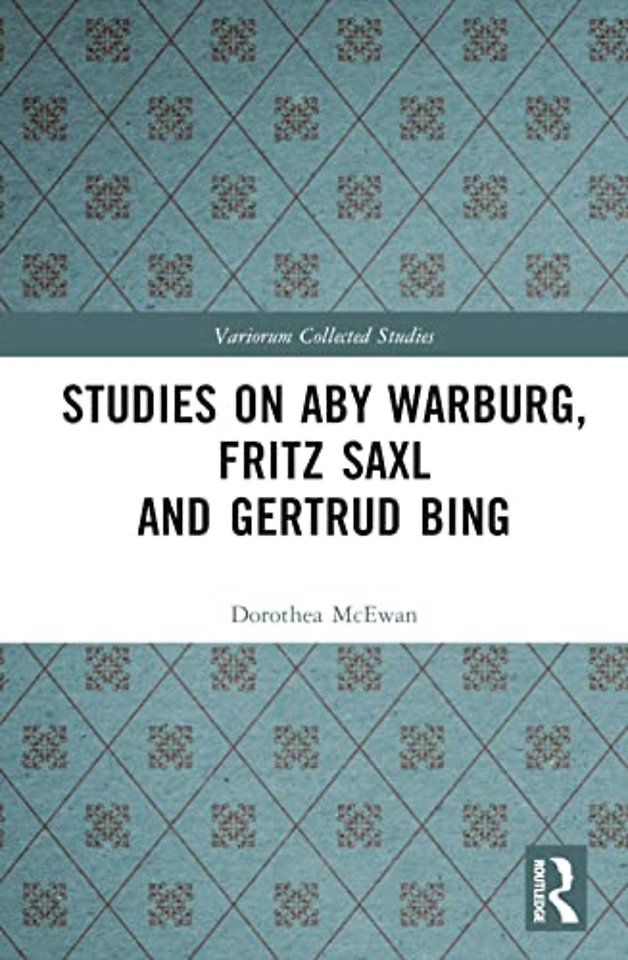 Studies on Aby Warburg, Fritz Saxl and Gertrud Bing