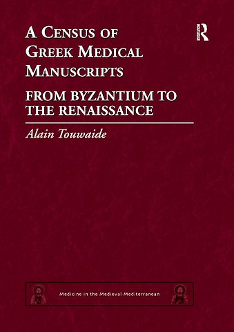 Census of Greek Medical Manuscripts