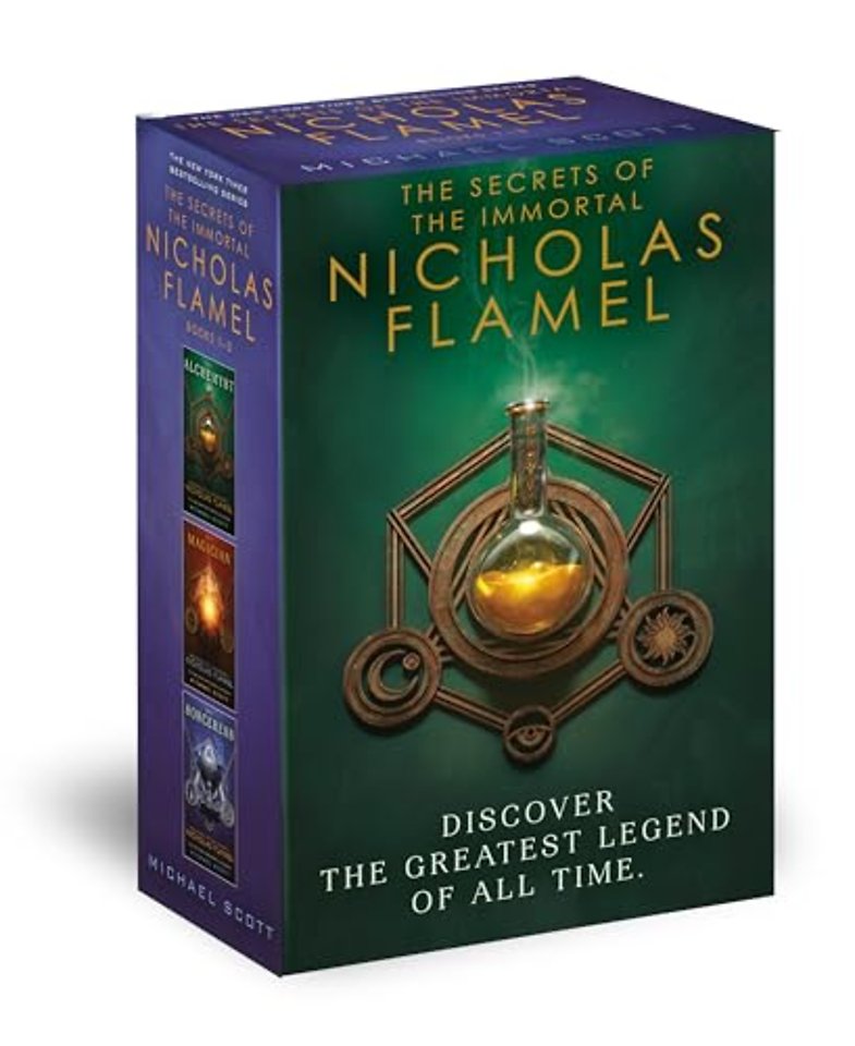 Secrets of the Immortal Nicholas Flamel Boxed Set (3-Book)