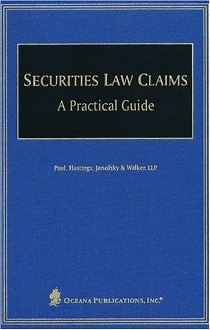 Securities Law Claims