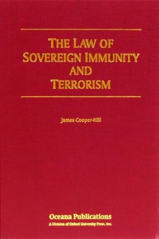 The Law of Sovereign Immunity and Terrorism
