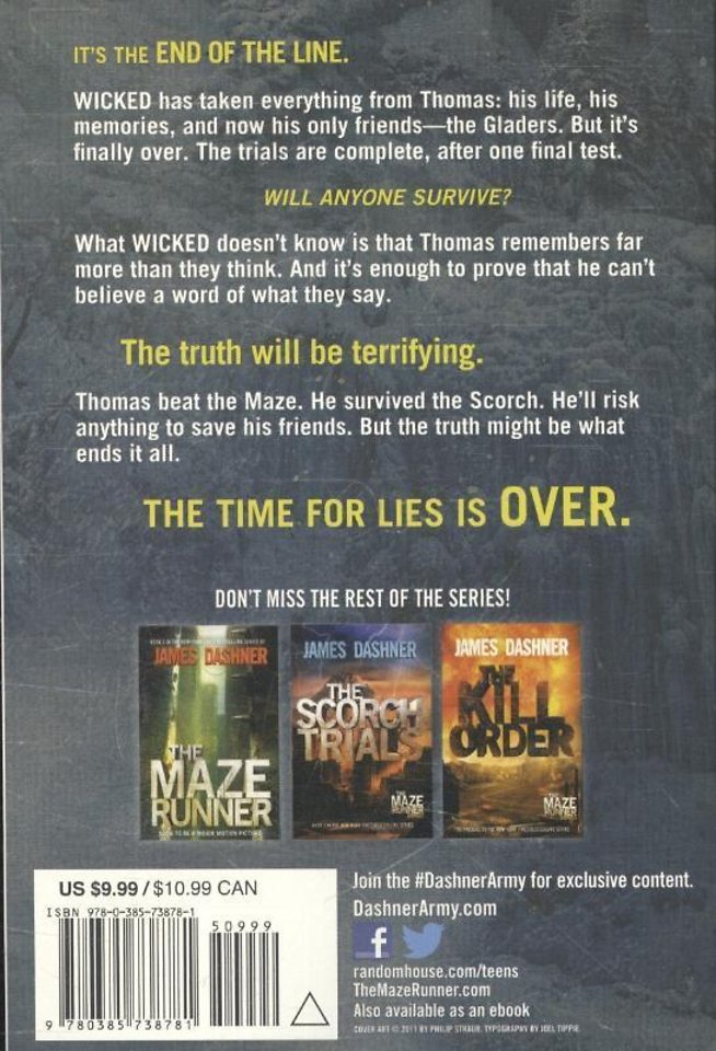 The Maze Runner 3. The Death Cure