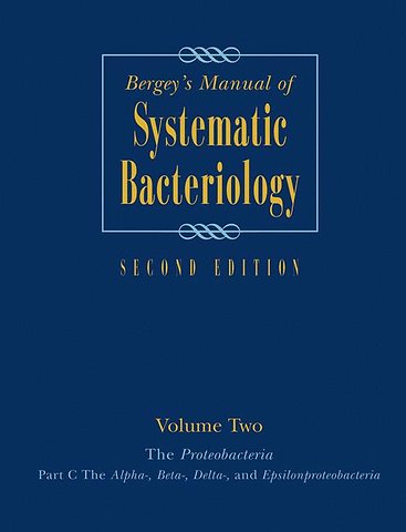Bergey's Manual® of Systematic Bacteriology