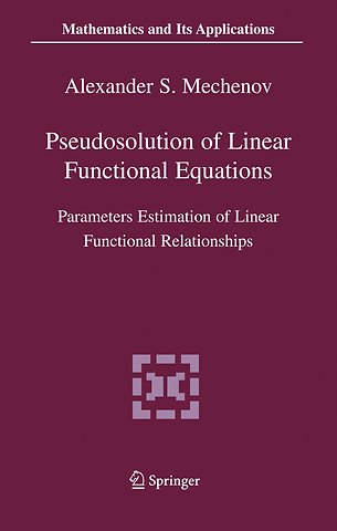 Pseudosolution of Linear Functional Equations