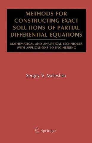 Methods for Constructing Exact Solutions of Partial Differential Equations