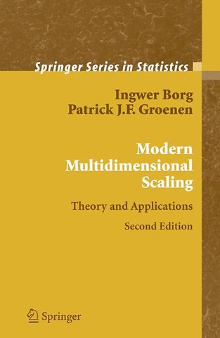 Modern Multidimensional Scaling