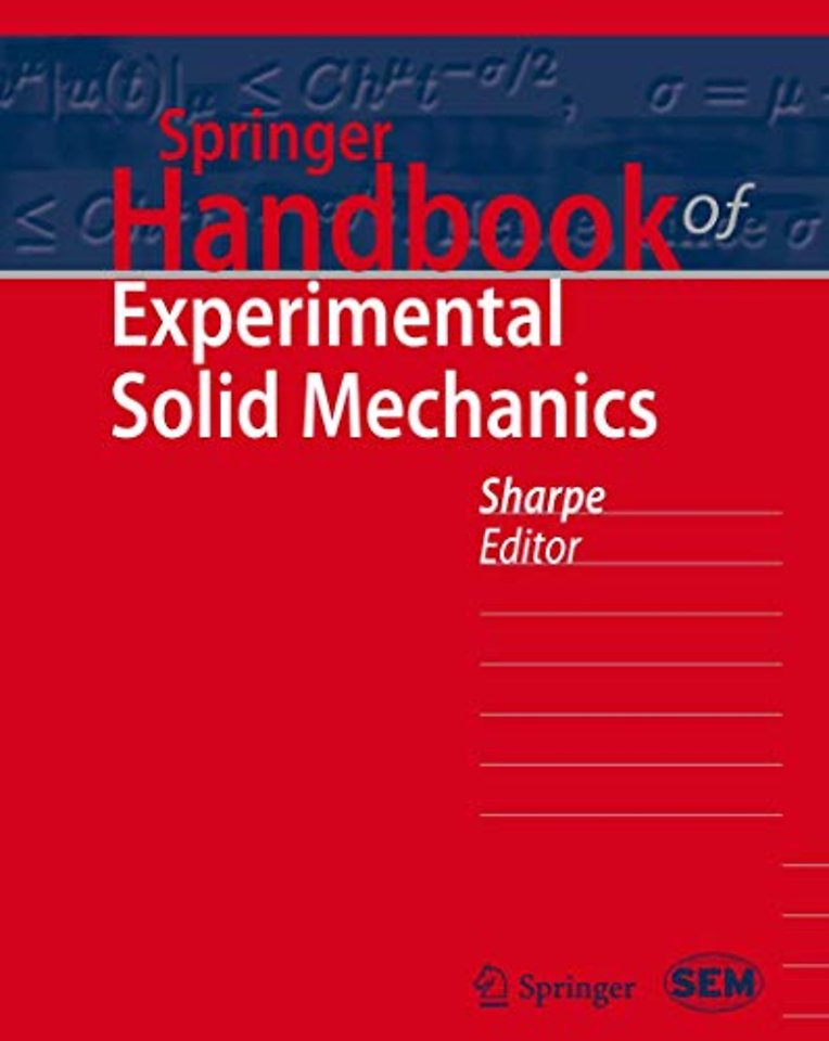 Springer Handbook of Experimental Solid Mechanics