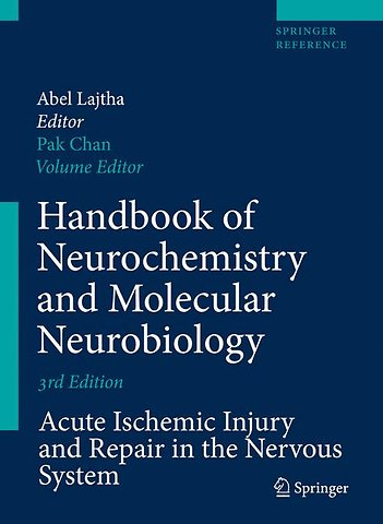 Handbook of Neurochemistry and Molecular Neurobiology