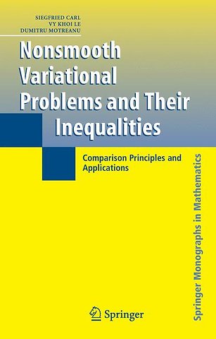 Nonsmooth Variational Problems and Their Inequalities