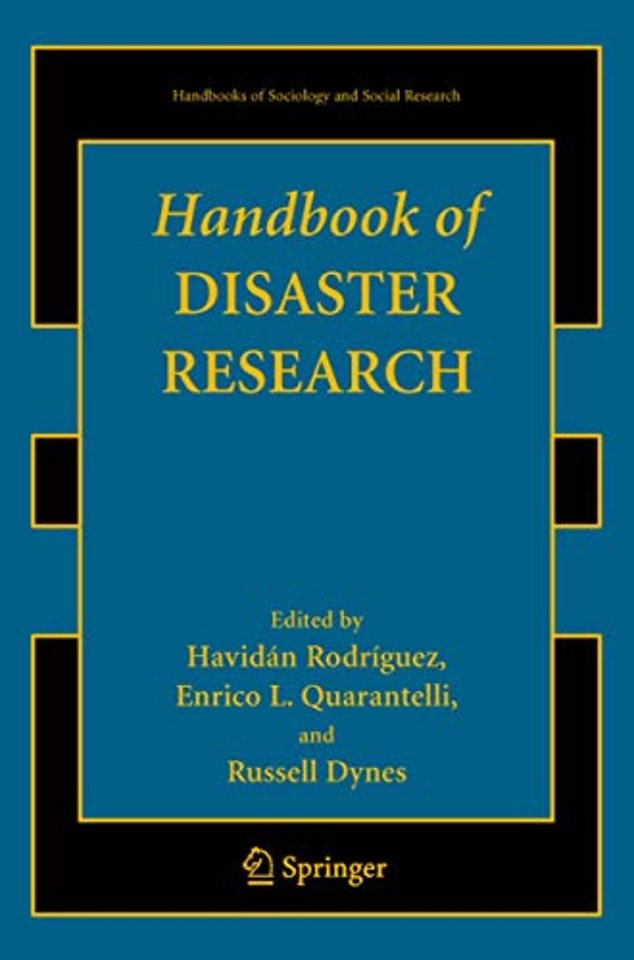 Handbook of Disaster Research
