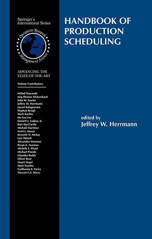 Handbook of Production Scheduling