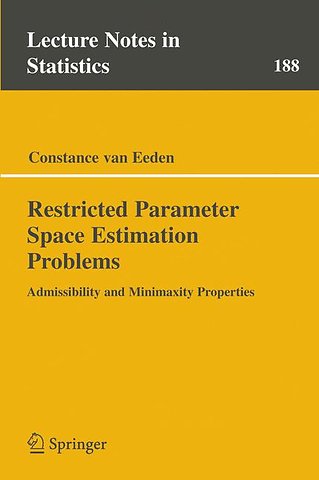 Restricted Parameter Space Estimation Problems