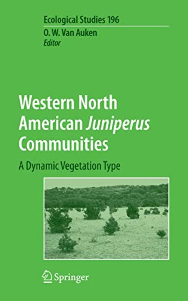 Western North American Juniperus Communities