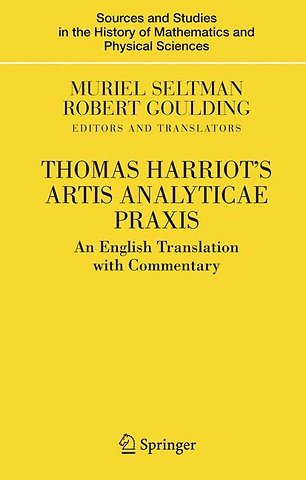 Thomas Harriot's Artis Analyticae Praxis