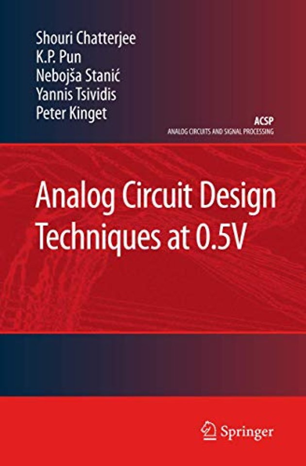Analog Circuit Design Techniques at 0.5V