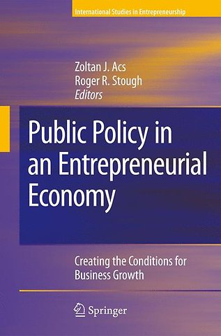 Public Policy in an Entrepreneurial Economy