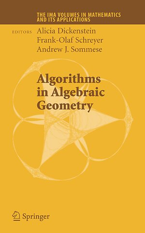 Algorithms in Algebraic Geometry