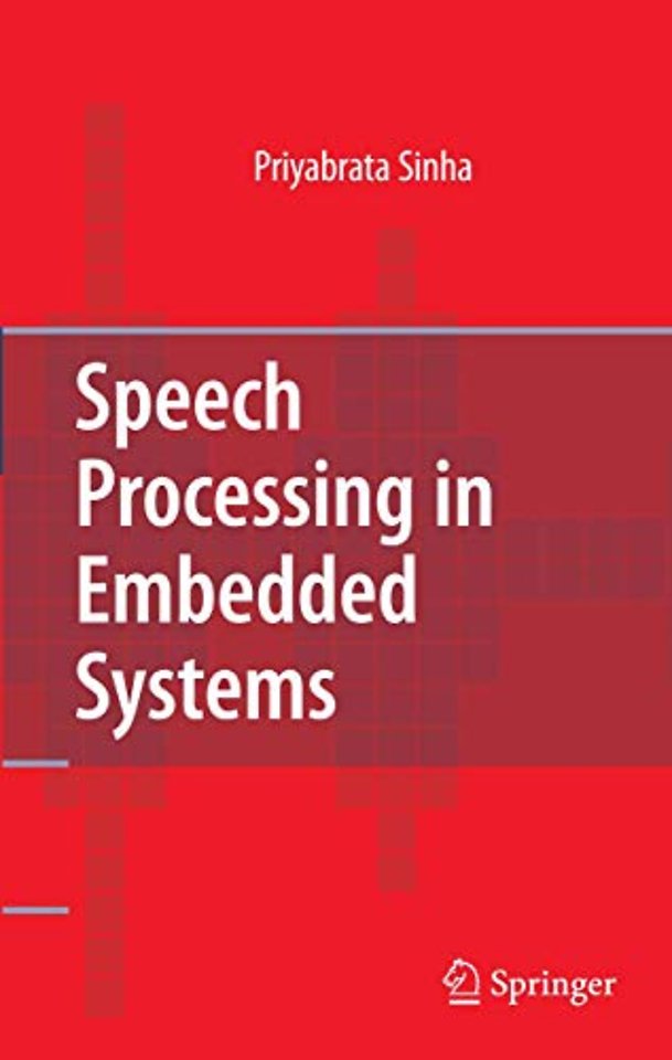 Speech Processing in Embedded Systems