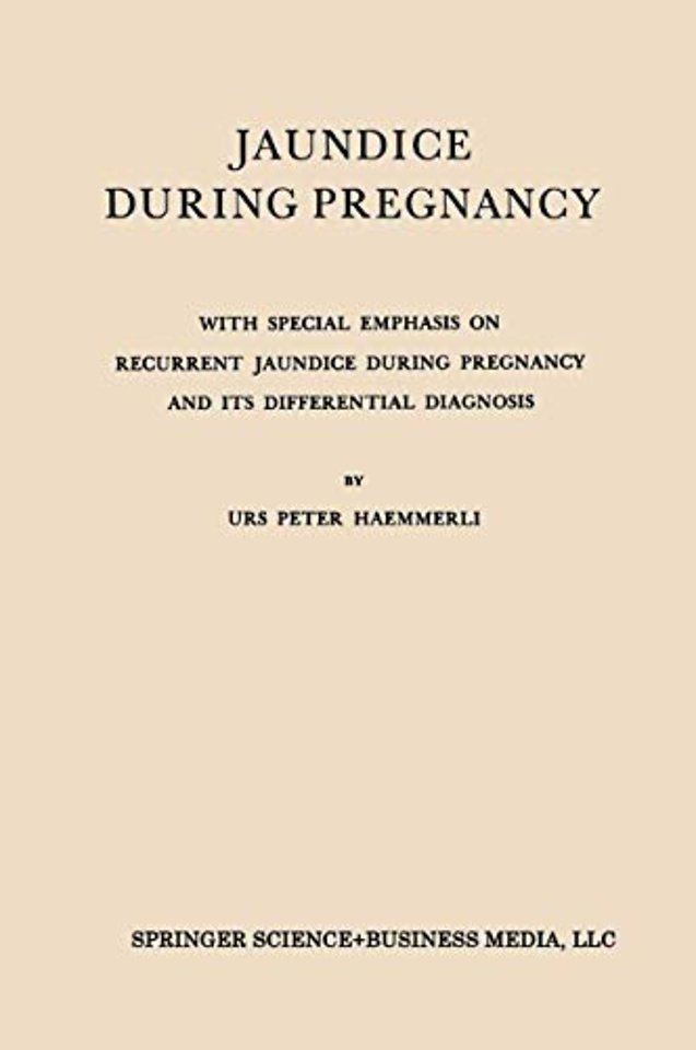 Jaundice During Pregnancy